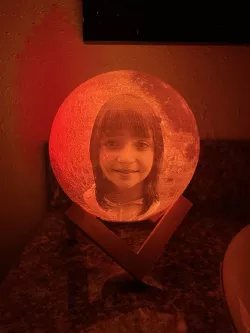 Moon Lamp Lithophane