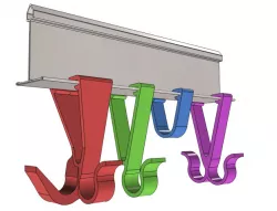 More Drop Ceiling rail hooks