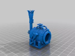 Mortar - Renaissance steam powered fantasy tank