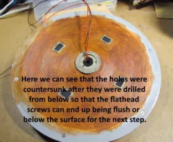N Scale Turntable Part 3 -- Pit Bottom