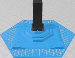 Necron Power Node obelisk scatter terrain - WH40k