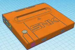 Neo Geo console Raspberry Pi 4 case