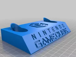 Nintendo Gamecube Controller Holder (8BitDo Style) - fits Gbros, PowerA & Original Controllers