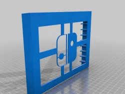 Nintendo Switch game rack wall mounted