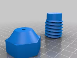 Nozzle style filament cleaner
