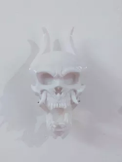 Oni skull separated jaw