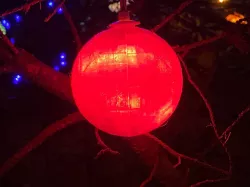 Outdoor Christmas Ornament Bulb