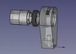 Parametric Iris Mount max 32mm (metric)
