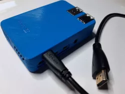 PI-kvm v2 case with micro HDMI connector
