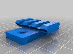 Picatinny rail for compound bow sight mount