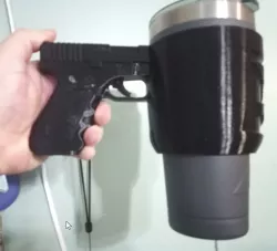 Pistol Grip Mug Handle
