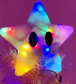 Power Star Tree Topper (Hollow)