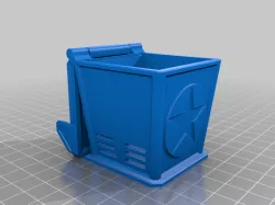 PRINT-IN-PLACE CONTAINER