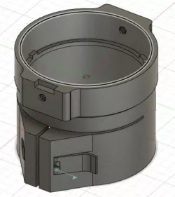 Pulsar DFA75 mount for 57mm scope