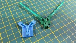 RC Reciever Antenna Mount 90 deg, (Futaba, Spektrum, VBar, JR, etc)