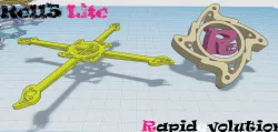 Re115 Lite - Rapidevolution 115mm (3") Printpick FPV Frame