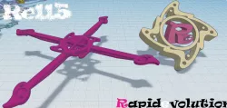 Re115 - Rapidevolution 115mm (3") Printpick FPV Frame