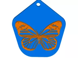 REPOST: Wind Chime Upgrade – 3d Butterfly Sail – Wind Catcher