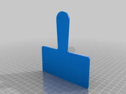 Resin Scraper with Strainer / Filter / Grid