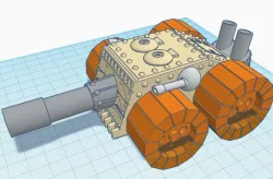 Retro Space Ork Gunwagon