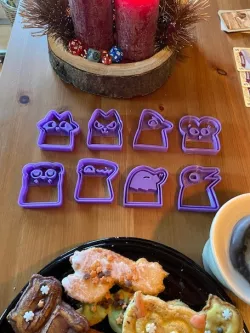 Root Meeple Cookie Cutters