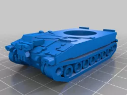 Sci-fi Paladin Artillery Vehicle