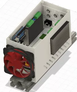 Simhub belt tensionner case