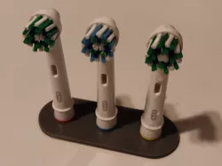 Simpler toothbrush holder