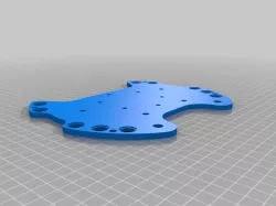 Simracing Button Plate