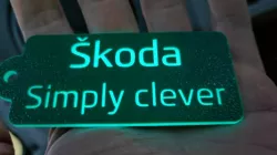 Skoda - Simply clever, keychain