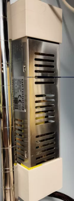 Slim power supply caps