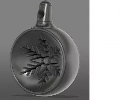 Snowflake Bauble