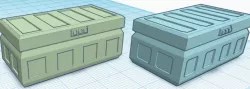 Space Colony Footlockers