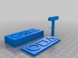 Squid Game logo cookie cutter