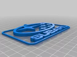 Subaru Logo Ornament