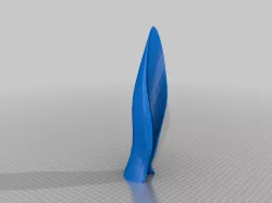 Template for fursuit rabbit ears