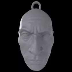 The Rocknament (The Rock Christmas Ornament)