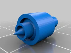Tinkercad Nozzle for hot wheels car