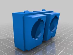 TJ ROUND ROCKER SWITCH PLATE