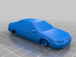 TOYOTA CAMRY XV20 MODEL VEHICLE FOR PTINTING