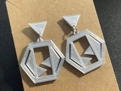 TriHex Earring