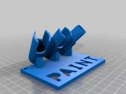 Triple Airbrush Stand Extended Base
