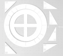 Unit Trig Circle Math Manipulative