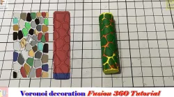 Upgrade Nose Refresh Stick with Voronoi Pattern