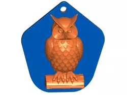 Wind Chime Upgrade – 3d Owl Sail – Wind Catcher