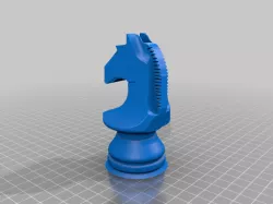 World championship chess knight