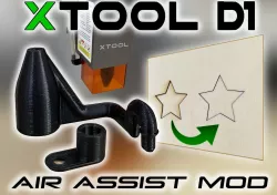 xTool D1 Air Assist Nozzle Variations