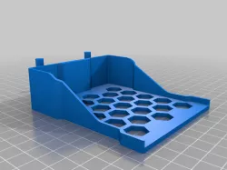 1/4" Stackable Box v4 Pegboard Version