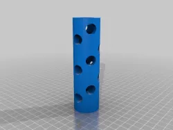 18650 to Double C and Double D cell adapter