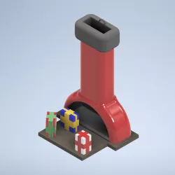2021 Fireplace Ornament